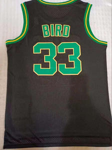ชุดกีฬาคุณภาพสูง33 Larry Bird เสื้อบาสเก็ตบอลเย็บปักคุณภาพสูงเสื้อบาสเก็ตบอลวินเทจแบบคลาสสิก - Product Image 5