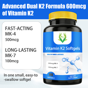 Gélules de Vitamine K2 OEM ODM pour le Soutien Cognitif, la Santé Osseuse et la Protection Cardiovasculaire, Contient de la Vitamine K2 MK-4 - Product Image 5