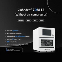 Zahndent Nouveau fabricant d'équipements de laboratoire dentaire Cad Cam Machine de fraisage à sec à 5 axes en zircone sans compresseur d'air