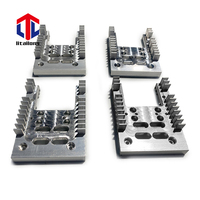 Dissipateur thermique personnalisé en aluminium 6063 6061 T5 dissipateur de chaleur par extrusion d'aluminium anodisé radiateur d'extrusion d'aluminium de fraisage CNC