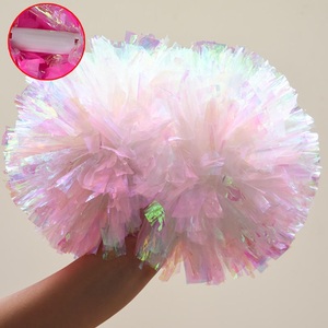 <span class=keywords><strong>Plastique</strong></span> de Cheerleading de support coloré de décoration de grossiste pratique pompons pour le fond - Product Image 3