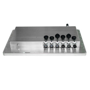 18.5นิ้วหน้าจอสัมผัสแบบ Resistive All In One คอมพิวเตอร์สแตนเลส304 Enclosure แผงอุตสาหกรรมพีซี - Product Image 3