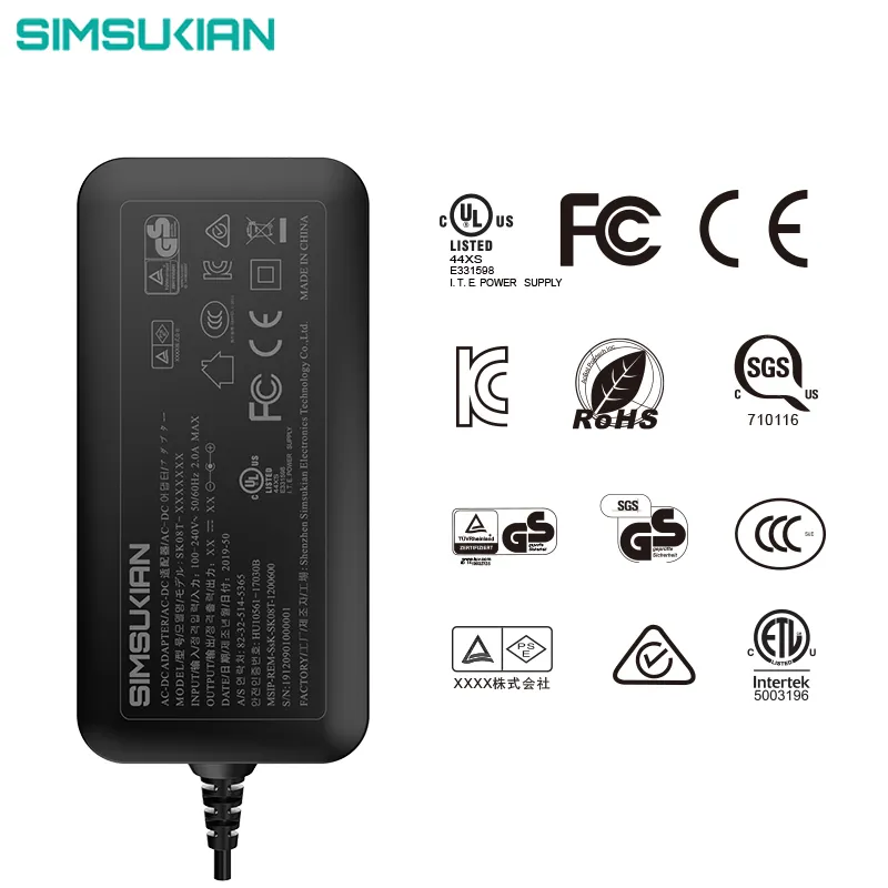 Großhandel ac dc power adapter sicherheit mark 5v 12v 9v 24v 3a 200ma 5a 6a power liefert adapter