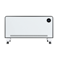 Radiateur électrique à convection en métal autonome de 2000 W, chauffage électrique à convection avec ventilateur pour le chauffage des pièces