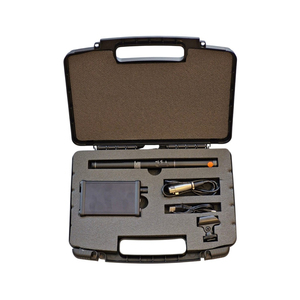Microphone directionnel professionnel de type shotgun avec amplificateur de 25 dB, système de capture audio longue portée pour interviews et diffusion - Product Image 1