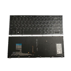 Clavier d'ordinateur portable HK-HHT pour HP <span class=keywords><strong>ZBook</strong></span> <span class=keywords><strong>Studio</strong></span> G3 <span class=keywords><strong>G4</strong></span> US rétroéclairé, clavier de station de travail mobile - Product Image 1