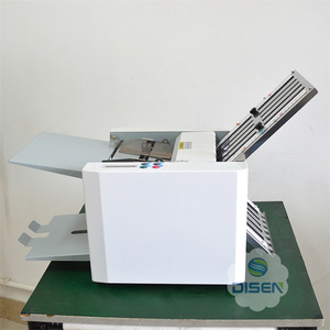 4 katlama plakaları otomatik A3 "Z" katlanmış kağıt katlama makinesi otomatik kağıt işleme makineleri içinde sıcak satış - Product Image 4