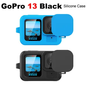 Chất Lượng Cao Chống-Mùa Thu Trường Hợp Bảo Vệ Cho GoPro 13/12/11/10/9 Thể Thao Hành Động Phụ Kiện Máy Ảnh Làm Bằng Nhựa Bền Silicone - Product Image 3