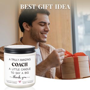 Bougie parfumée à la lavande personnalisée de qualité supérieure, ensemble cadeau en cire de soja en gros pour mariage, Noël, aromathérapie, décoration de la maison - Product Image 2