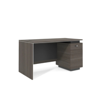 Vente directe d'usine Conception simple Écriture en bois massif Bureau exécutif Table de bureau commerciale pour le gestionnaire