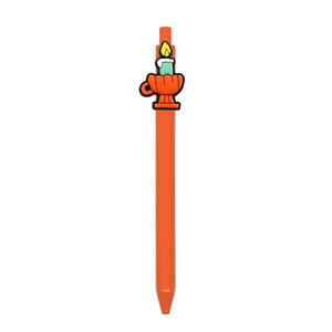 Penna a Sfera Nera per Esami Studenti, Penna a Pressione con Design Zucca di Halloween, Penna per Ufficio e Firma - Product Image 6