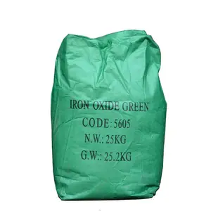 أكسيد الحديد الأخضر ارتداء-مقاومة أرضية العشب الأخضر الصباغ اللون الاسمنت الطوب الطلاء مركب الحديد الأخضر