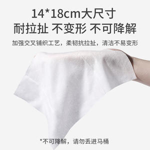 Lingettes humides Lucky Goddess, 120 lingettes en bouteille, hygiène domestique, nettoyage en tissu non tissé - Product Image 2