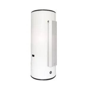 China quality Buffer water heater tank 200L 300L split heat pump air eara 2 M2 3m2 stainless steel coil heating exchange area