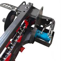 Compacteur hydraulique sur chenilles Lovin Trencher pour mini-chargeuse compacteuse, attache pour travaux de terrassement de 1 à 9 tonnes