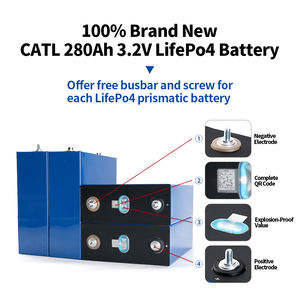 CATL LiFePO4 48V 280AH 314Ah 15kW DIY Güneş Enerjisi ESS Pil Paketi, 11000 Döngü Ömrü ve -21-65 Derece Çalışma Sıcaklığı ile <span class=keywords><strong>3</strong></span> Yıl Garantili - Product Image 2