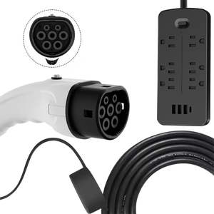 Déchargeur Premium Type 2 UE V2L à puce intelligente rapide pour véhicules électriques, kit d'alimentation d'urgence pour <span class=keywords><strong>camping</strong></span>, extérieur et secours en cas de panne de courant - Product Image 5