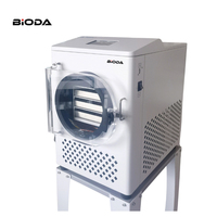 Mesin Pengering Beku Mini 4-6kg Kapasitas 1500W untuk Sayuran Buah Daging Yogurt