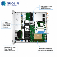 Serveur en rack Dell PowerEdge R360 2U, matériel fiable pour système de surveillance et stockage de fichiers professionnels