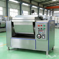 Machine à pétrir la pâte de 100 L, pétrin à vide commercial, équipement de mélange de pâte industriel, mélangeur de pâte haute capacité