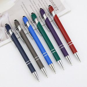 Aluminum Ultra-Thin Push-<b>Pen</b> Ballpoint <b>Pen</b> Capacitive Touch for Handwriting Touch Screen Customizable Logo Laser <b>Pen</b> - Product Image 4