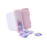 Lessive en capsules super concentrée 3-en-1 pour vêtements, naturelle, écologique, antibactérienne, en gel