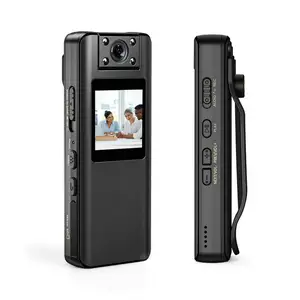 Vandlion A22 Body Camera 2200mAh Long Battery Life HD1080P 4pcs IR Night Vision Video Recording Motion Detection with LCD Screen