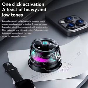 Mini Magnetic Wearable Speaker V5.3 Music Speaker Retro Classic Sound Box Stereo Surround Super Bass Subwoofer Speaker - Product Image 5