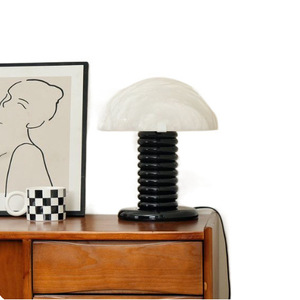 Glass Table <b>Lamp</b> E27 <b>Led</b> 220V Switch Control Minimalist Nordic Design Bedroom Desk <b>Lighting</b> - Product Image 5