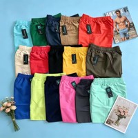 Trajes de Baño Personalizados al por Mayor Modelo MJK017 a 1.95 Dólares, Trajes de Baño Europeos para Hombre con Colores Personalizados