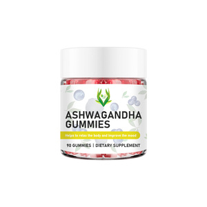 Gummies d'Ashwagandha ODM OEM pour soutenir la récupération sportive et soulager le stress, à base d'extrait de racine d'Ashwagandha - Product Image 1