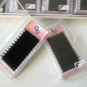 Boucles stables cohérentes. 03 extensions de cils méga volume Dark Matter Black extensions de cils volume russe cils volume cachemire - Product Image 2