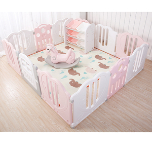 Intérieur Bambin Clôture En Plastique Bébé Adultes Amovible <span class=keywords><strong>Pliant</strong></span> <span class=keywords><strong>Parc</strong></span> - Product Image 1