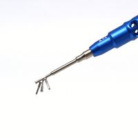 Destornillador de Precisión Magnético de Aleación de Aluminio S2 Multiusos para Reparación de Teléfonos Móviles, Teclados, Cámaras y Drones