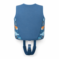 Gilet de sauvetage en néoprène pour jeunes 120-150N pour kayak de rivière avec sangle de sécurité à l'entrejambe