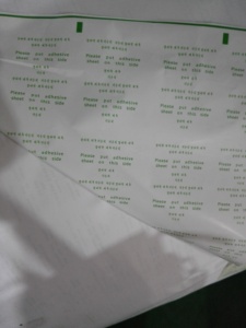 Bianco un lato siliconised glassine rilascio della <span class=keywords><strong>carta</strong></span> 18 millimetri per busta - Product Image 6