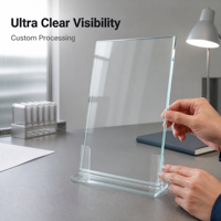 Verre flotté ultra-clair à faible teneur en fer WTEM, haute transmittance 99 %, 1,5 mm, avec trous percés, garantie 5 ans+, pour affichage de montres et horloges