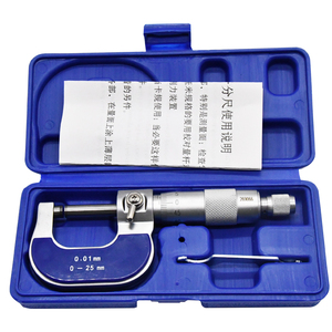 0-25Mm Xoắn Ốc Micromet Độ Chính Xác Cao Bên Ngoài Đường Kính Micromet Với 0.001Mm Độ Phân Giải Kỹ Thuật Số Micromet Vít Đo - Product Image 2