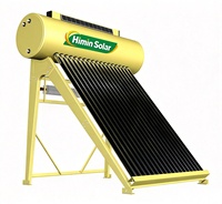 Chauffe-eau solaire à circuit fermé sous vide Himin 200L, autoportant, extérieur, avec protection contre la surchauffe