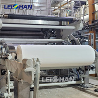 Usine de fabrication de papier en rouleaux jumbo, ligne de production, machine à papier toilette, fabricant chinois