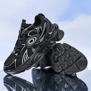 Zapatillas Deportivas Personalizadas con Logotipo <span class=keywords><strong>de</strong></span> Marca 2025, Diseño <span class=keywords><strong>de</strong></span> Turbina, Aumento <span class=keywords><strong>de</strong></span> Altura, Elevador, Cuero Vacuno, Casuales, <span class=keywords><strong>para</strong></span> Correr, Suaves - Product Image 5