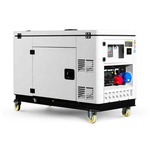中国メーカー価格50Hz/60Hzスーパーサイレントディーゼル発電機5kw10kw発電機20kva 15kva 12kva 10kva 7kva - Product Image 1