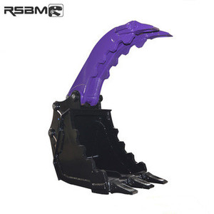 Digger abrazadera cubo diseñado para bosque Aplicación de 12 toneladas excavadora - Product Image 4