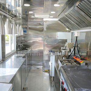 Luxury Fully Kitchen Equipped Mobile <strong>Food</strong> <strong>Truck</strong> Commercial Concession <strong>Food</strong> Trailer With Bathroom - Product Image 1