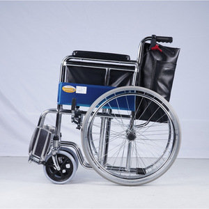 Silla de ruedas manual Fenghe 809J de acero y aleación de aluminio, plegable y ligera, para personas mayores y discapacitadas. - Product Image 2