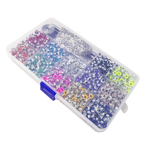 Œillets pour vêtements Celimi, ronds, plaqués, couleur fer, KQ-200, boîte de 200, pour vêtements et manteaux, durables - Product Image 4