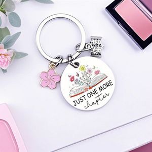 Cute Funny Metal Book Keychain Enamel <b>Key</b> <b>Chains</b> Women Men Readers Book Lovers Gifts Pendant Friendship Keyring Bookish Keychain - Product Image 4