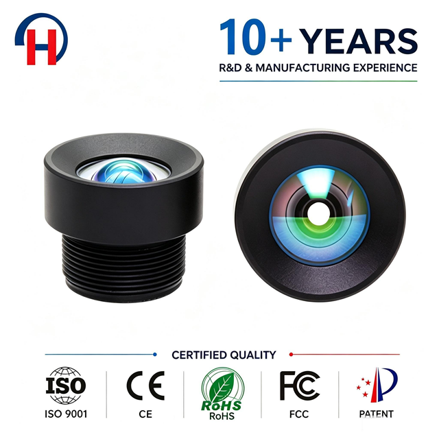 No Distortion Wide-angle Lens  91.5° F/1.54 Smart Home TOF Sensor 1/6&quot Compact Lens