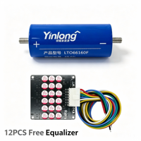 Cellule cylindrique LTO Yinlong 2,3 V de qualité supérieure, débit élevé 9C, pour démarrage de moteur marin de yacht, modification audio automobile, bricolage