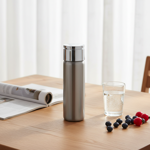 <b>750ml</b> Single Layer Stainless Steel <b>Bottle</b> With Function Lid for Replace Our Soda Maker Stainless Steel Material and Safe - Product Image 2